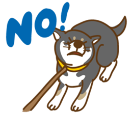 Shiba Inu black sticker #588198