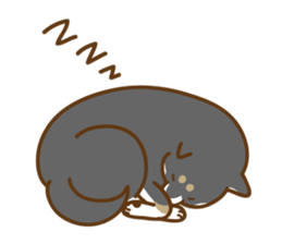 Shiba Inu black sticker #588205