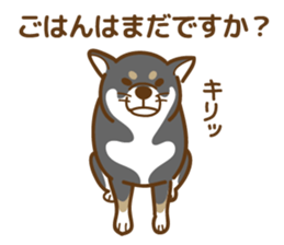 Shiba Inu black sticker #588212
