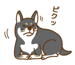 Shiba Inu black sticker #588214