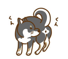 Shiba Inu black sticker #588218