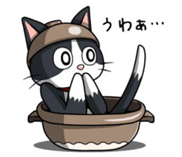 Earthenware Cat Pot"DONYABEE"ver.2 sticker #588236