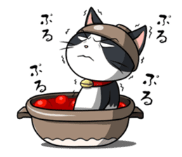 Earthenware Cat Pot"DONYABEE"ver.2 sticker #588256