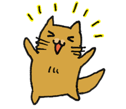 MOOPY of the Persian cat sticker #588961