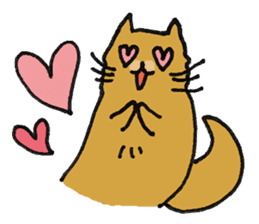 MOOPY of the Persian cat sticker #588965