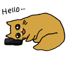 MOOPY of the Persian cat sticker #588975