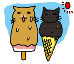 MOOPY of the Persian cat sticker #588976