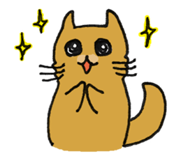 MOOPY of the Persian cat sticker #588982