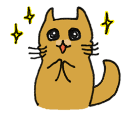 MOOPY of the Persian cat sticker #588982