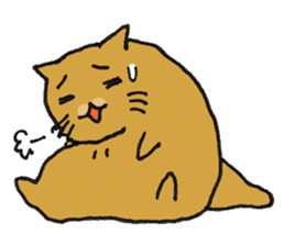 MOOPY of the Persian cat sticker #588986