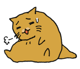 MOOPY of the Persian cat sticker #588986