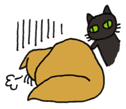 MOOPY of the Persian cat sticker #588987