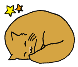 MOOPY of the Persian cat sticker #588990