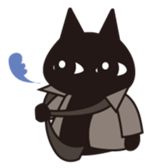 Cat office workers sticker #589023