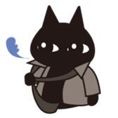 Cat office workers sticker #589023