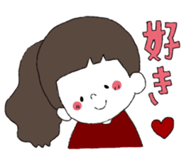 Osaka girl sticker #589432