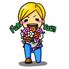 I want to convey my feelings on a date! sticker #589605