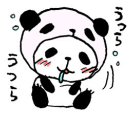 Panda in panda sticker #590034