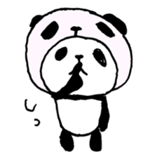 Panda in panda sticker #590040