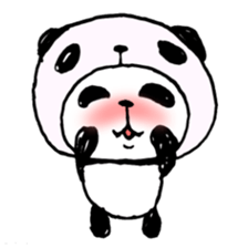 Panda in panda sticker #590058