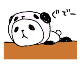 Panda in panda sticker #590059