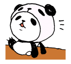 Panda in panda sticker #590061