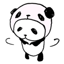 Panda in panda sticker #590072