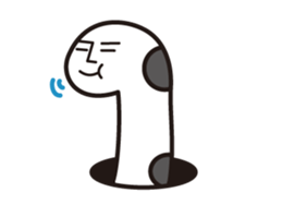 Spotted garden eel & Splendid garden eel sticker #590256