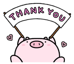 Peach Pig sticker #590315