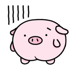 Peach Pig sticker #590316