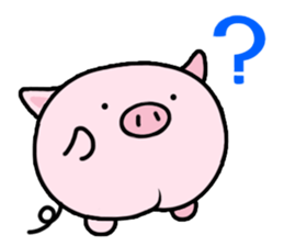 Peach Pig sticker #590318