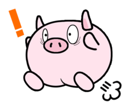 Peach Pig sticker #590323