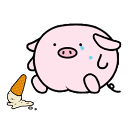 Peach Pig sticker #590324