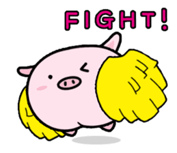 Peach Pig sticker #590327