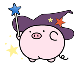 Peach Pig sticker #590329