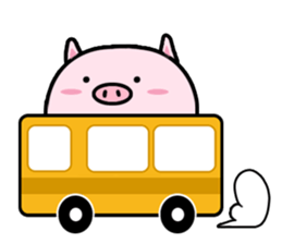 Peach Pig sticker #590340