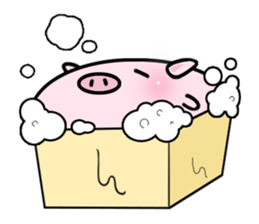 Peach Pig sticker #590343