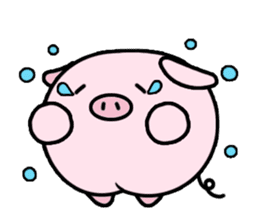 Peach Pig sticker #590349