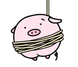 Peach Pig sticker #590353