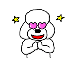 Teku the Poodle Part4 sticker #590475