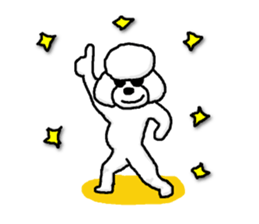 Teku the Poodle Part4 sticker #590481