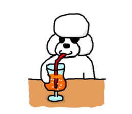 Teku the Poodle Part4 sticker #590499