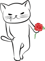 the simple sticker of cats sticker #590598