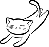the simple sticker of cats sticker #590600