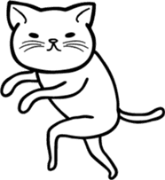 the simple sticker of cats sticker #590602