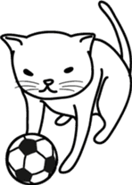 the simple sticker of cats sticker #590605