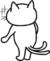 the simple sticker of cats sticker #590613