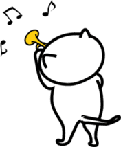 the simple sticker of cats sticker #590620