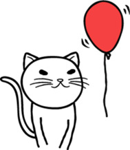 the simple sticker of cats sticker #590631