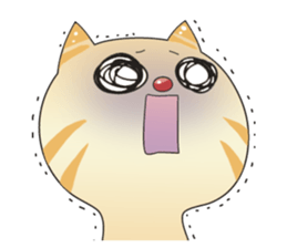 Pop loose! Cat & rabbit sticker #591223